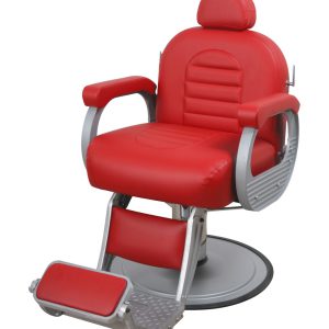 Black salon chair